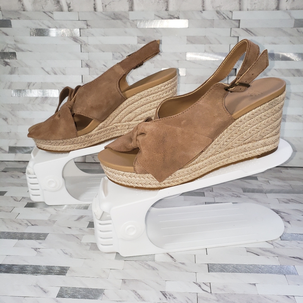 Ugg Camilla Suede Bow Espadrille Sandal - Picture 3 of 13